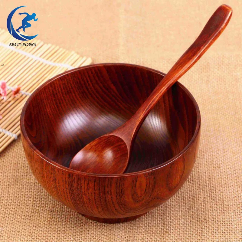 2pcs/set Natural Round Wooden Bowl Outdoor Wooden Spoon Chinese Rice Noodles Soup Bowl Lunch Tableware For Camping Picnic Hiking
2pcs/set Natural Round Wooden Bowl Outdoor Wooden Spoon Chinese Rice Noodles Soup Bowl Lunch Tableware For Camping Picnic Hiking