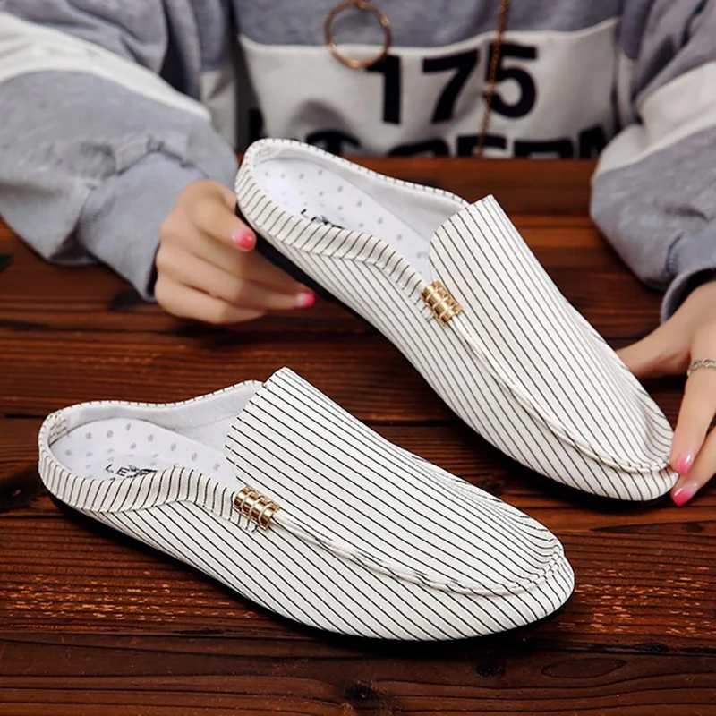 Men's Casual Shoes Summer Fashion Men Loafers Lazy Slip on Shoes Breathable Canvas Shoes Man Outdoor Walking Footwear Good Match
Men's Casual Shoes Summer Fashion Men Loafers Lazy Slip on Shoes Breathable Canvas Shoes Man Outdoor Walking Footwear Good Match