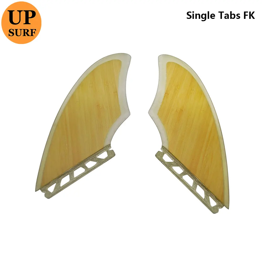 Surboard Double Tabs 2/Single Tabs/Double Tabs FK Fins Keel Fins Fiberglass Bamboo skin twin fins set surfboard accessories
Surboard Double Tabs 2/Single Tabs/Double Tabs FK Fins Keel Fins Fiberglass Bamboo skin twin fins set surfboard accessories