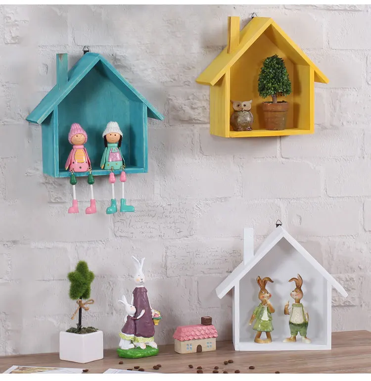 2022 Creative Wooden Wall Decor Retro Colored House Shaped Shelf Shelves Wood Children Bedroom Craft Decor Wall Mounted
2022 Creative Wooden Wall Decor Retro Colored House Shaped Shelf Shelves Wood Children Bedroom Craft Decor Wall Mounted