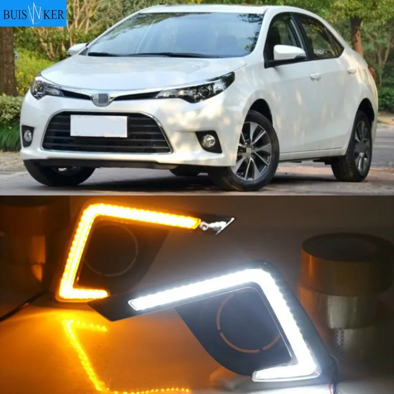Car LED Daytime Running Lights DRL /Turn Signal Lamp For Toyota Levin 2014-2016
Car LED Daytime Running Lights DRL /Turn Signal Lamp For Toyota Levin 2014-2016