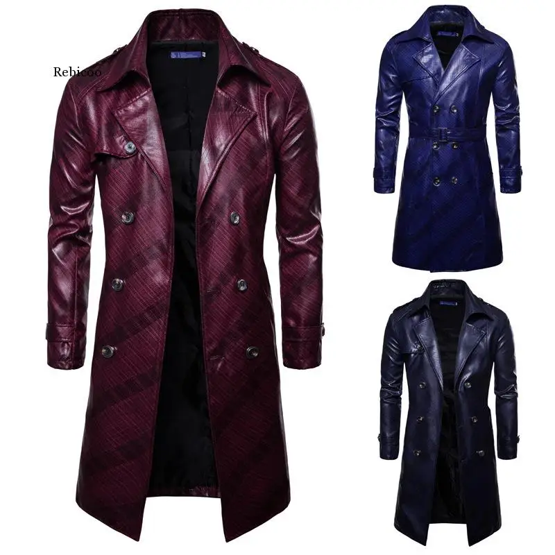 Europe/us Size New Design Game Leather Jacket Men Casual Double Breasted Long Windbreaker Leather Jacket Motorcycle Jacket Male
Europe/us Size New Design Game Leather Jacket Men Casual Double Breasted Long Windbreaker Leather Jacket Motorcycle Jacket Male