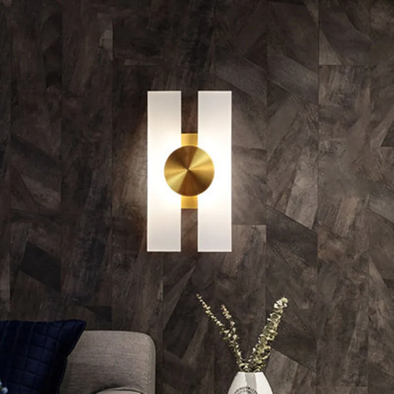 Light luxury wall lamp post modern minimalist bedroom bedside lamp living room TV background wall corridor staircase lamps
Light luxury wall lamp post modern minimalist bedroom bedside lamp living room TV background wall corridor staircase lamps
