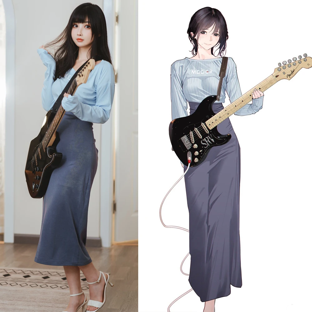 Illustrator Guitar Sister Cosplay Costumes Sexy Dress Anime Cosplay for Women Japan and South Korea Cosplay
Illustrator Guitar Sister Cosplay Costumes Sexy Dress Anime Cosplay for Women Japan and South Korea Cosplay