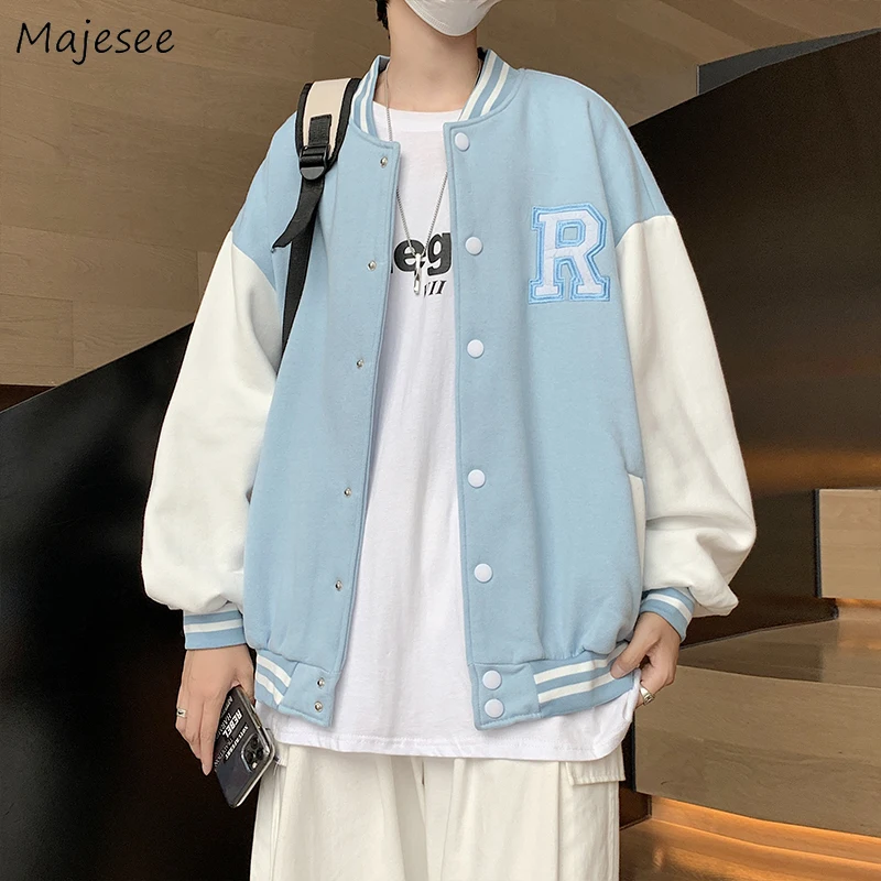 Autumn Jackets Men Patchwork Teenagers Korean Style Soft Loose Couple Unisex Baseball Outwear Hipster Homme High Quality Casual
Autumn Jackets Men Patchwork Teenagers Korean Style Soft Loose Couple Unisex Baseball Outwear Hipster Homme High Quality Casual
