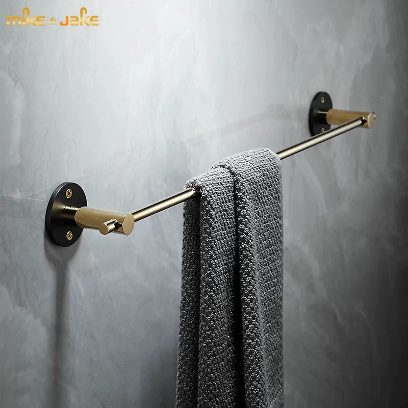 Black gold copper towel rack toilet towel rack hook bathroom hanger single towel bar toilet wall hanging rack
Black gold copper towel rack toilet towel rack hook bathroom hanger single towel bar toilet wall hanging rack