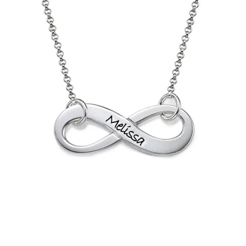 AIYANISHI 925 Silver Personalized Name Necklace Handmade Heart Infinity Name Necklaces Child Women Birthday Gifts Lover Jewelry
AIYANISHI 925 Silver Personalized Name Necklace Handmade Heart Infinity Name Necklaces Child Women Birthday Gifts Lover Jewelry