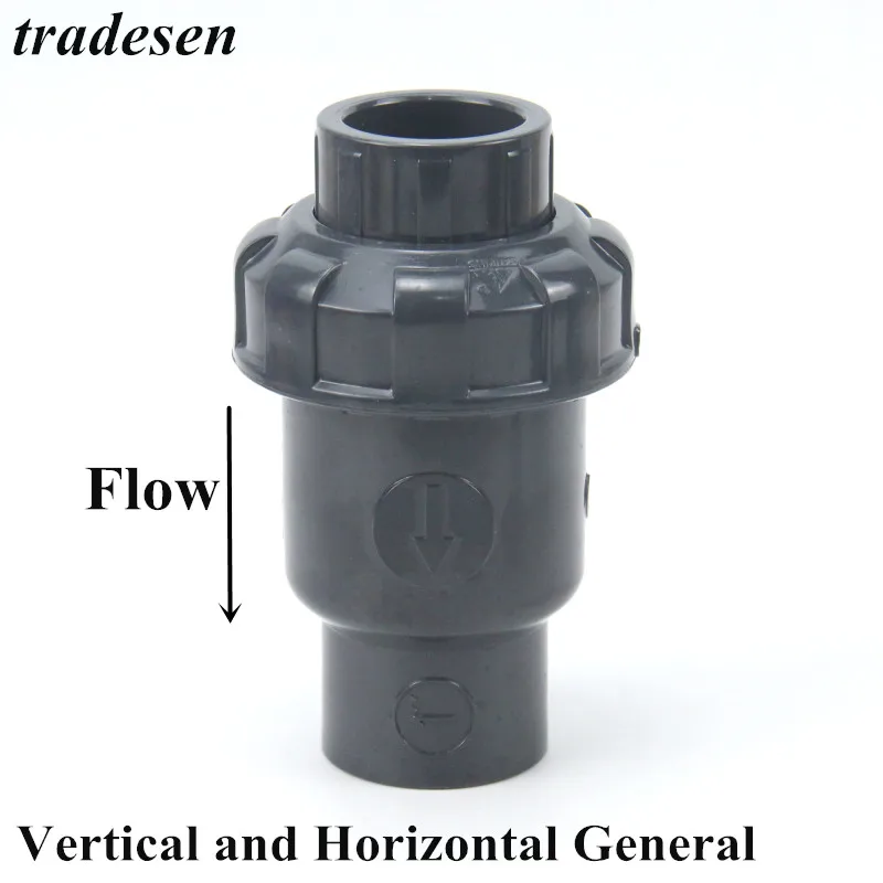 20~63mm PVC Flap Check Valve Fish Tank Accessories Garden Irrigation Joint Aquarium Industrial Pipe Hi-Q PVC Non-Return Valve
20~63mm PVC Flap Check Valve Fish Tank Accessories Garden Irrigation Joint Aquarium Industrial Pipe Hi-Q PVC Non-Return Valve