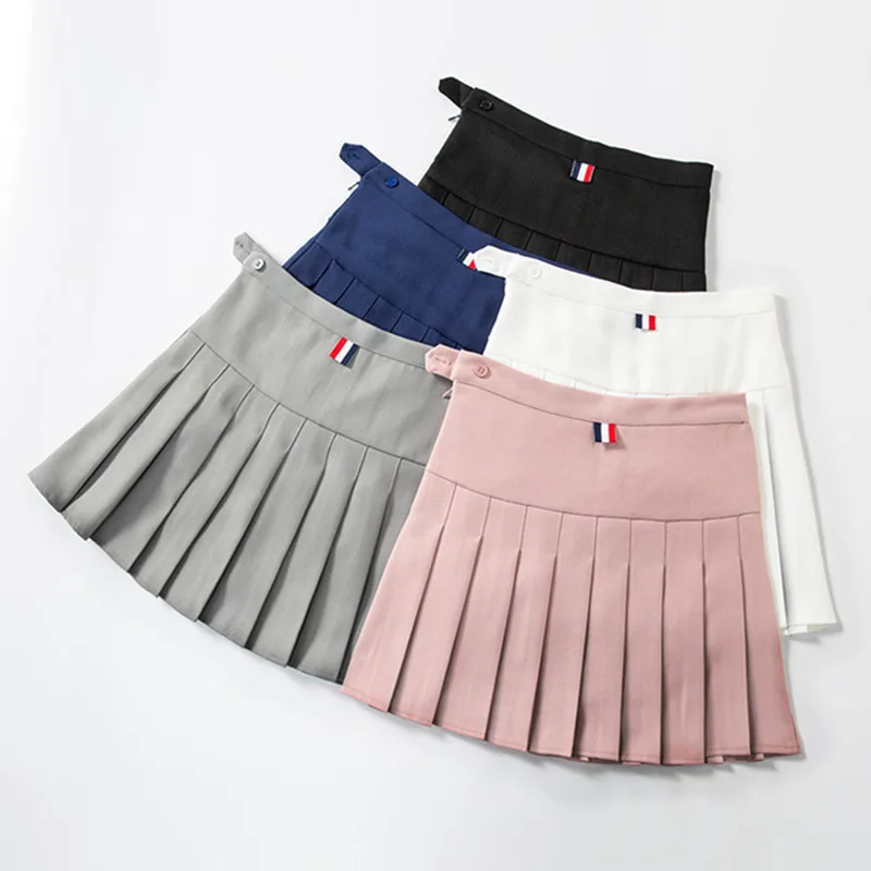 New Summer Tennis Stripe Women Skirt High Waist Golf Pleated Skirts Female Faldas Y2k Jupe Blanche Girls Mini Short Skirt 2021
New Summer Tennis Stripe Women Skirt High Waist Golf Pleated Skirts Female Faldas Y2k Jupe Blanche Girls Mini Short Skirt 2021