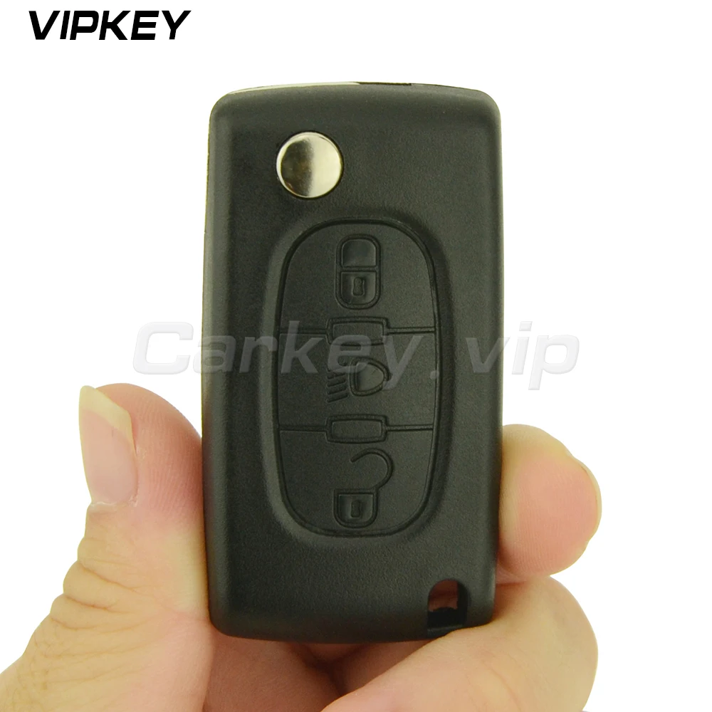 Remotekey CE0536 Flip Remote Car Key Middle Light 3 Button For Peugeot For Citroen 433 Mhz ID46 - PCF7961 HU83
Remotekey CE0536 Flip Remote Car Key Middle Light 3 Button For Peugeot For Citroen 433 Mhz ID46 - PCF7961 HU83