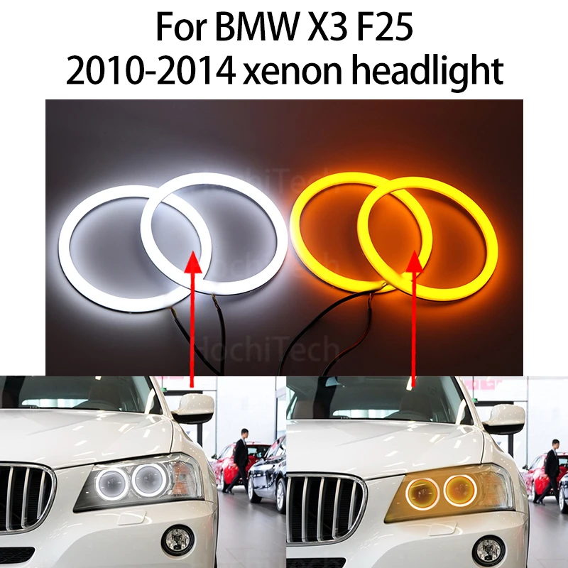 Switchback Cotton Light LED Angel Eye Dual White Amber for BMW X3 F25 2010 2011 2012 2013 2014 Xenon Headlight
Switchback Cotton Light LED Angel Eye Dual White Amber for BMW X3 F25 2010 2011 2012 2013 2014 Xenon Headlight