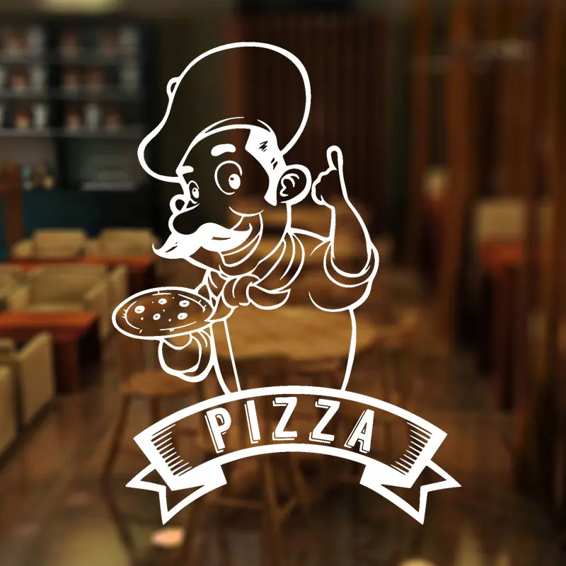 Pizza Pizzeria Logo Cook Sign Window Sticker Vinyl Art Home Decor For Kitchen Italian Restaurant Dinning Room Wall Decals 4130
Pizza Pizzeria Logo Cook Sign Window Sticker Vinyl Art Home Decor For Kitchen Italian Restaurant Dinning Room Wall Decals 4130