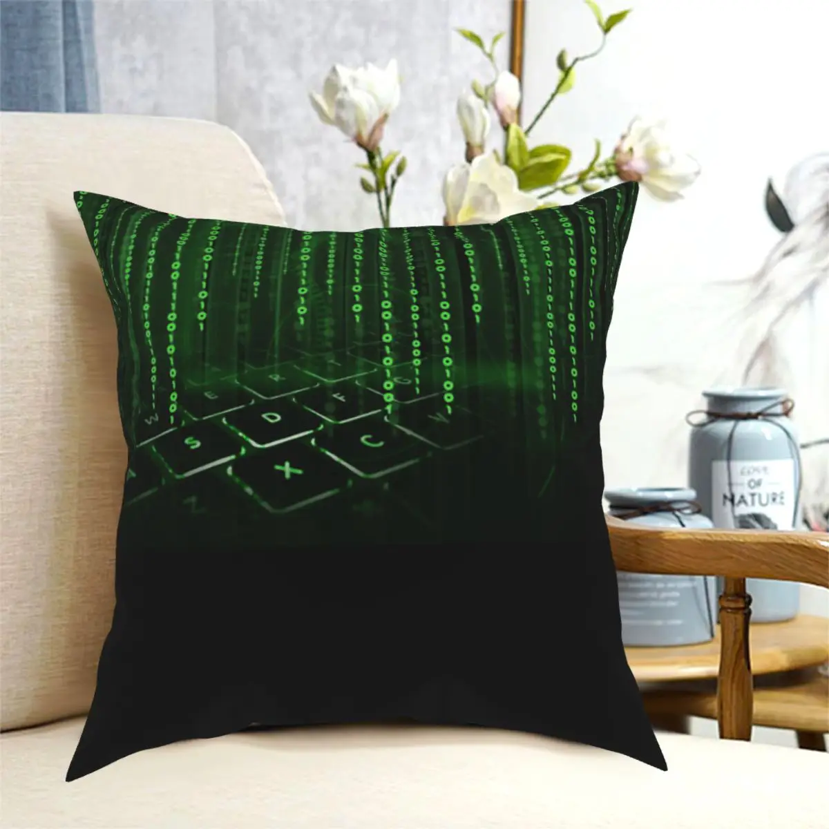 Code Pillowcase The Matrix Neo Film Decorative Cushion For Garden DIY Printed Chair Coussin Covers Decorative
Code Pillowcase The Matrix Neo Film Decorative Cushion For Garden DIY Printed Chair Coussin Covers Decorative