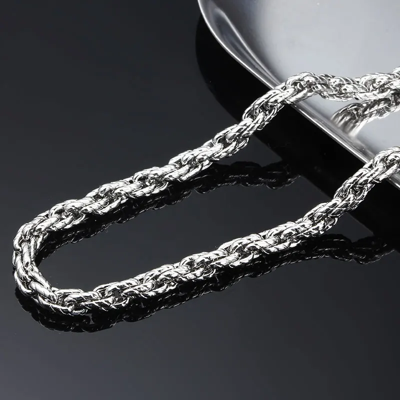 New in Design Stainless Steel Twisted & Oval Chain For Jewelry Making Materials DIY Necklace Handmade Rope Bracelets Wholesale
New in Design Stainless Steel Twisted & Oval Chain For Jewelry Making Materials DIY Necklace Handmade Rope Bracelets Wholesale