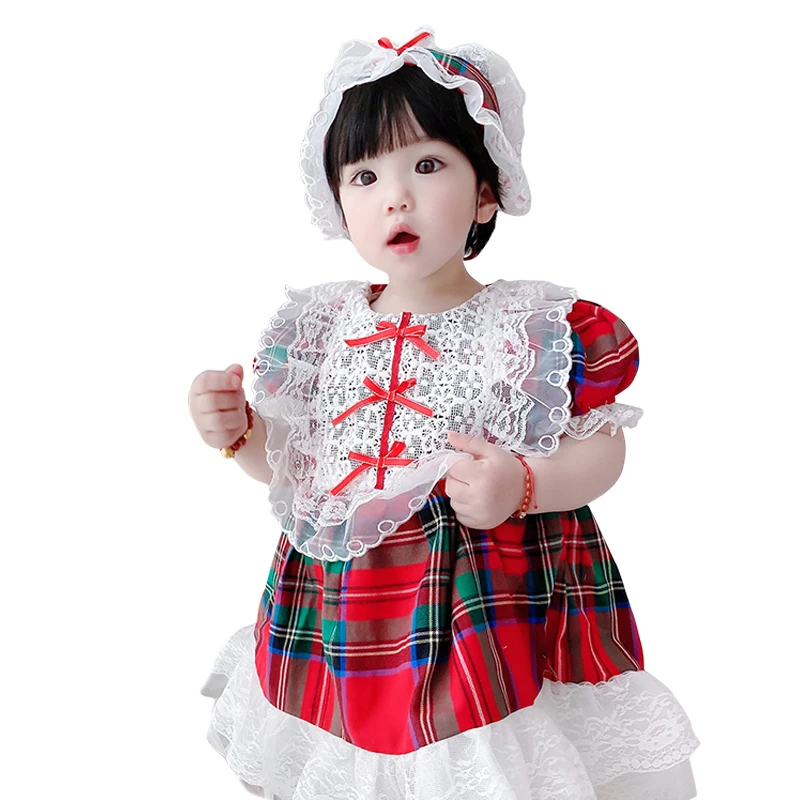 Korean Cute Baby Children's Clothing 2021 Summer Children's Lolita Princess Dress red Plaid girl Dress Lace Lace Skirt cute Lace
Korean Cute Baby Children's Clothing 2021 Summer Children's Lolita Princess Dress red Plaid girl Dress Lace Lace Skirt cute Lace