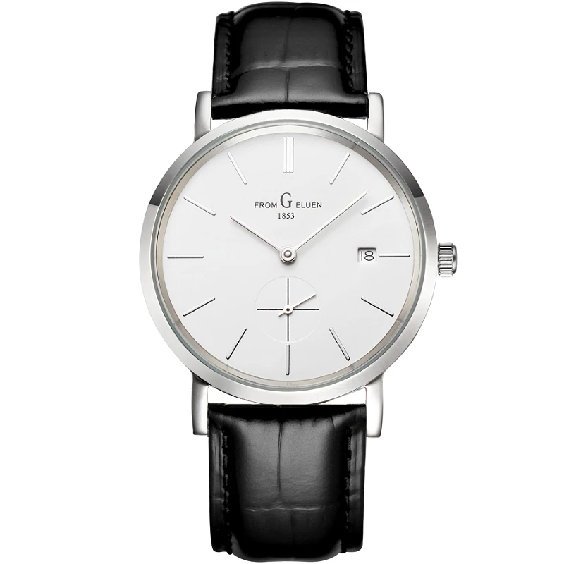 38.5mm Ultra-thin Simple Automatic Mechanical Watch Calendar Waterproof Stainless Steel Sapphire Self Winding Mens Watch Reloj
38.5mm Ultra-thin Simple Automatic Mechanical Watch Calendar Waterproof Stainless Steel Sapphire Self Winding Mens Watch Reloj