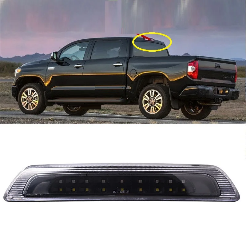 Внешние автоаксессуары, высокие дополнительные стоп-сигналы для Toyota Tundra 2007-2018, задние светодиодные стоп-сигналы на крыше, освещение автомобиля, часть
Внешние автоаксессуары, высокие дополнительные стоп-сигналы для Toyota Tundra 2007-2018, задние светодиодные стоп-сигналы на крыше, освещение автомобиля, часть