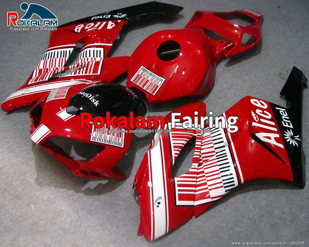 Motorbike Hulls For Honda CBR1000RR 2004 CBR 1000RR 2005 CBR 1000RR 04 05 Motorcycle Red Fairing Kit (Injection Molding)
Motorbike Hulls For Honda CBR1000RR 2004 CBR 1000RR 2005 CBR 1000RR 04 05 Motorcycle Red Fairing Kit (Injection Molding)