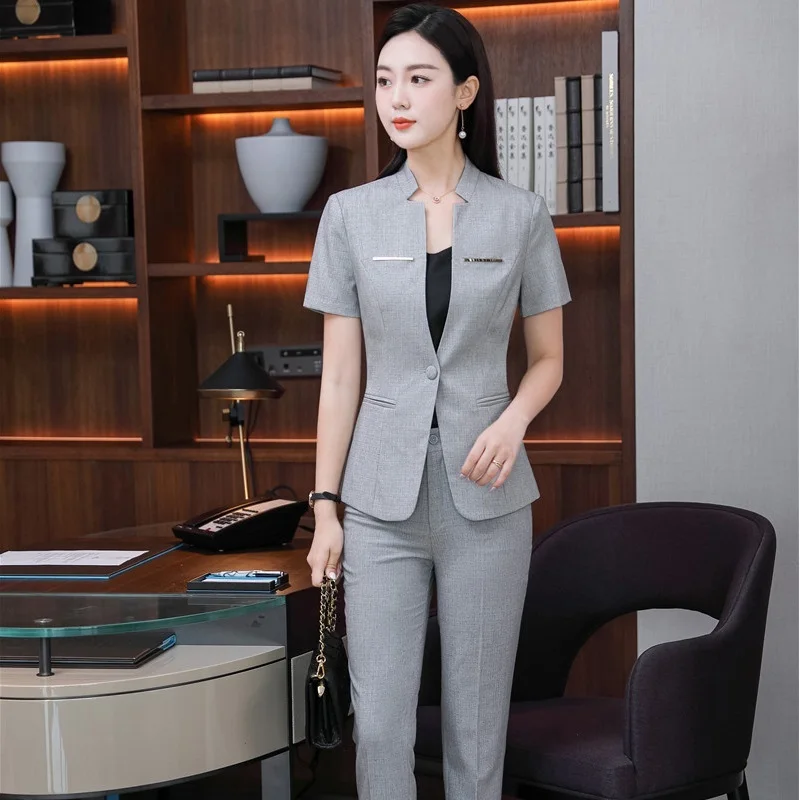 2021 New Women 2 Piece Set Suit Blazer and Trousers&Skirt for Women Career Interview OL Styles Professional Blazers Pants Suits
2021 New Women 2 Piece Set Suit Blazer and Trousers&Skirt for Women Career Interview OL Styles Professional Blazers Pants Suits