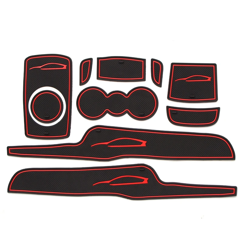 Non-slip Door Slot Mat for Ford Fiesta 2009 2010 2011 2012 2013 2014 Gate Groove Panel Cup Holder Pad Rubber Cushion 10Pcs
Non-slip Door Slot Mat for Ford Fiesta 2009 2010 2011 2012 2013 2014 Gate Groove Panel Cup Holder Pad Rubber Cushion 10Pcs