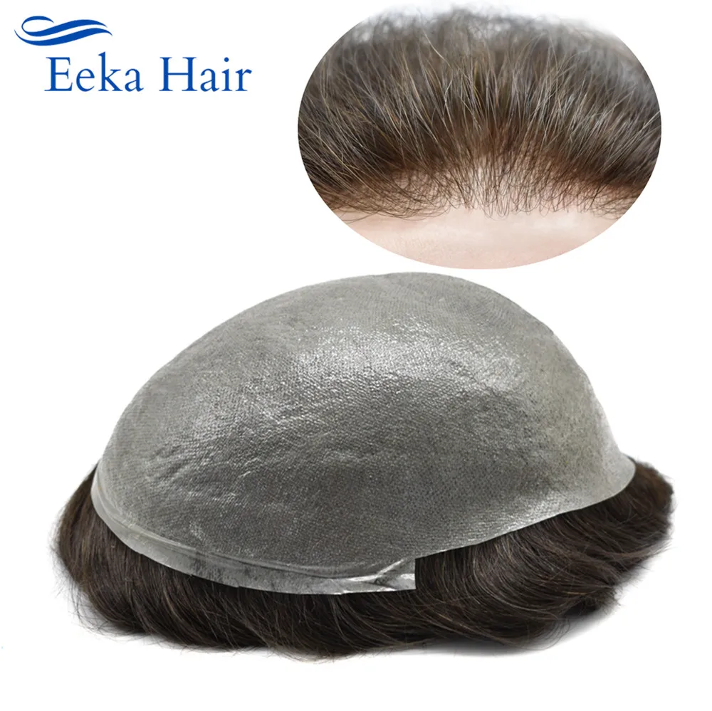Super Thin Skin Mens Toupee 0.03mm Ultra Thin Skin Hair System For Men Human Hair Black Brown Blonde Gray V-looped Hairpiece Wig
Super Thin Skin Mens Toupee 0.03mm Ultra Thin Skin Hair System For Men Human Hair Black Brown Blonde Gray V-looped Hairpiece Wig