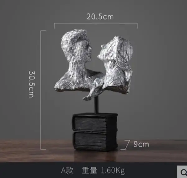 European-style creative character model furnishing living room wine cabinet model room office decoration crafts culpture statue
European-style creative character model furnishing living room wine cabinet model room office decoration crafts culpture statue