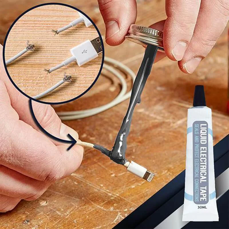 30ML Liquid Tape Insulation Waterproof Electrical Tape Temperature Resistant Flame Retardant Adhesive Resistant Paste
30ML Liquid Tape Insulation Waterproof Electrical Tape Temperature Resistant Flame Retardant Adhesive Resistant Paste