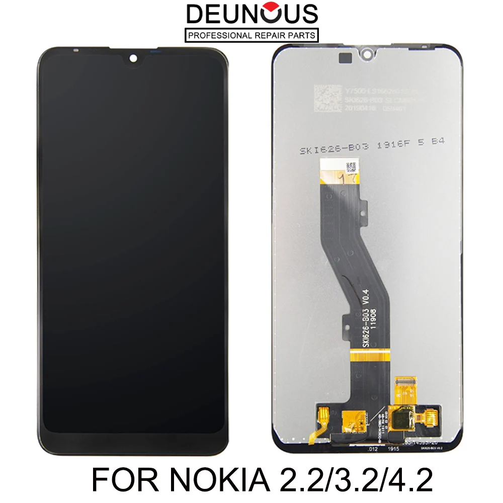 For Nokia 4.2 LCD N4.2 Touch For Nokia 3.2 Display Digitizer Assembly Glass Sensor Replacement Parts For Nokia 2.2 Screen
For Nokia 4.2 LCD N4.2 Touch For Nokia 3.2 Display Digitizer Assembly Glass Sensor Replacement Parts For Nokia 2.2 Screen