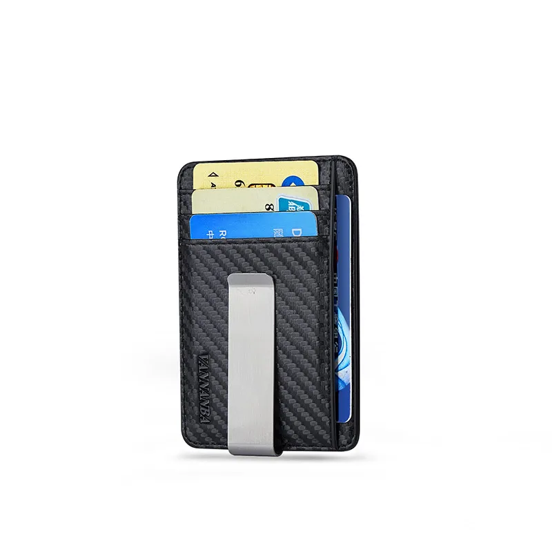 Hot Sale Fashion Solid Mens Thin Bifold Money Clip Leather Wallet with Metal Clamp Female ID Credit Card Purse Cash Holder
Hot Sale Fashion Solid Mens Thin Bifold Money Clip Leather Wallet with Metal Clamp Female ID Credit Card Purse Cash Holder