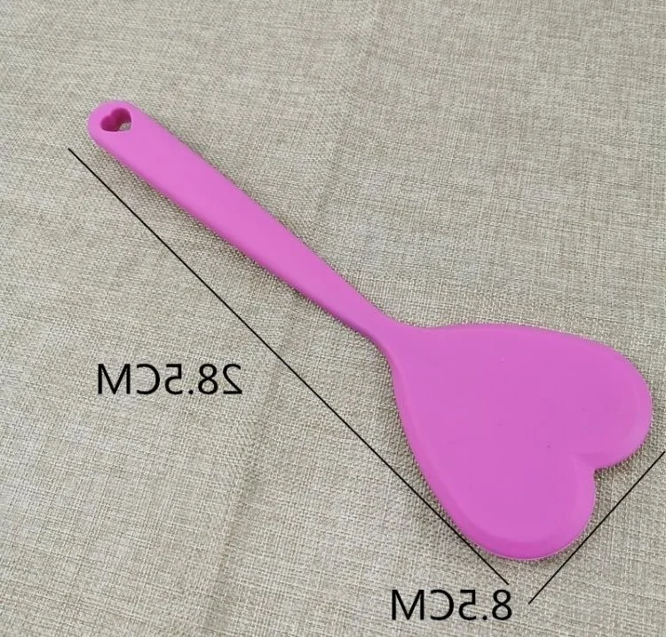 Cake Silicone Spatula Utensil Red Heart Shape Spoon Baking & Pastry Spatulas Scraper Non-stick Cooking Shovel
Cake Silicone Spatula Utensil Red Heart Shape Spoon Baking & Pastry Spatulas Scraper Non-stick Cooking Shovel