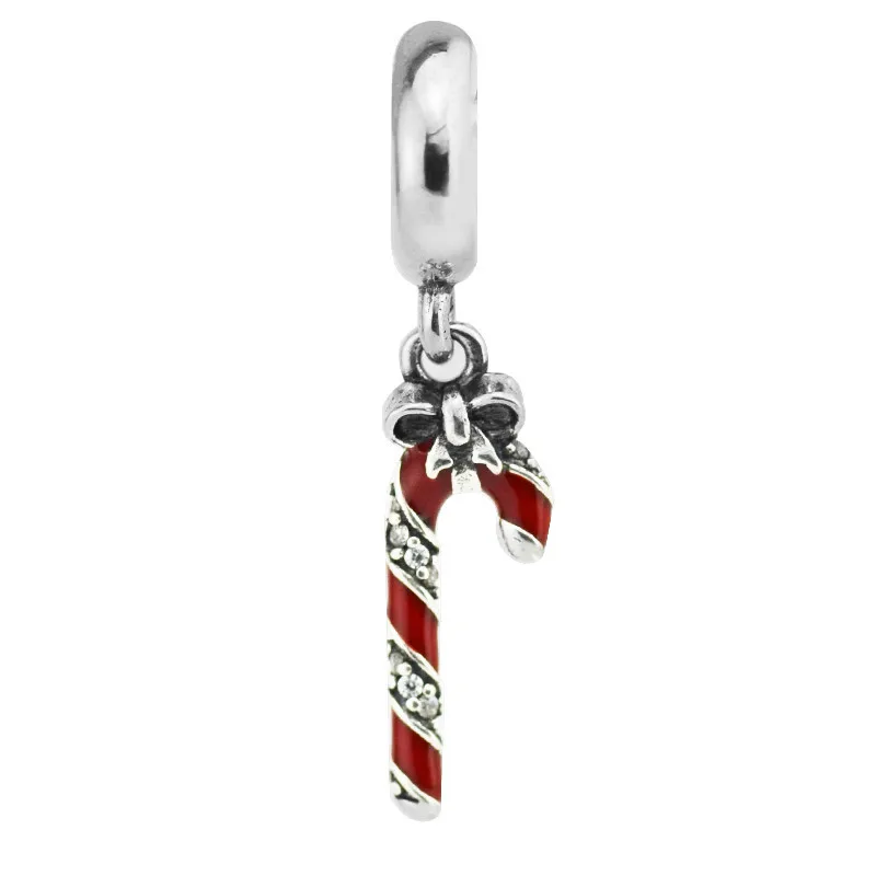 Sparkling Candy Cane Dangle Charms for Women Bracelets DIY Sterling Silver 925 Jewelry Red Enamel & Clear CZ Silver Charms Girls
Sparkling Candy Cane Dangle Charms for Women Bracelets DIY Sterling Silver 925 Jewelry Red Enamel & Clear CZ Silver Charms Girls