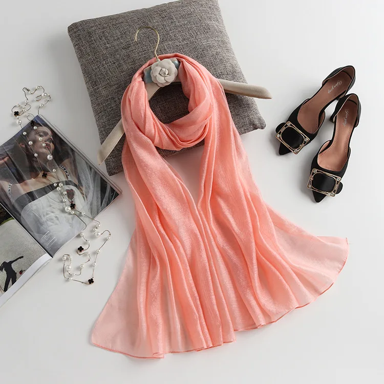 Apparel Accessories Scarves and Wraps Linen sunscreen silk scarves Lady s beach shawl Pure color scarf
Apparel Accessories Scarves and Wraps Linen sunscreen silk scarves Lady s beach shawl Pure color scarf