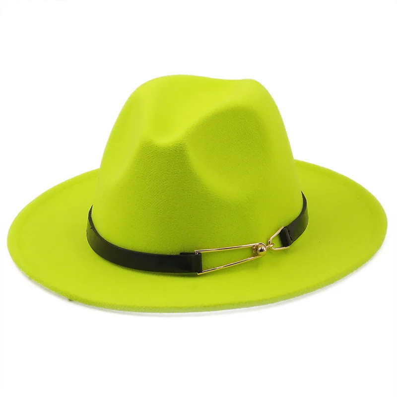 New Wide Brim Simple Church Derby Top Hat Panama Solid Felt Fedoras Hat for Men Women artificial wool Blend Jazz Cap
New Wide Brim Simple Church Derby Top Hat Panama Solid Felt Fedoras Hat for Men Women artificial wool Blend Jazz Cap