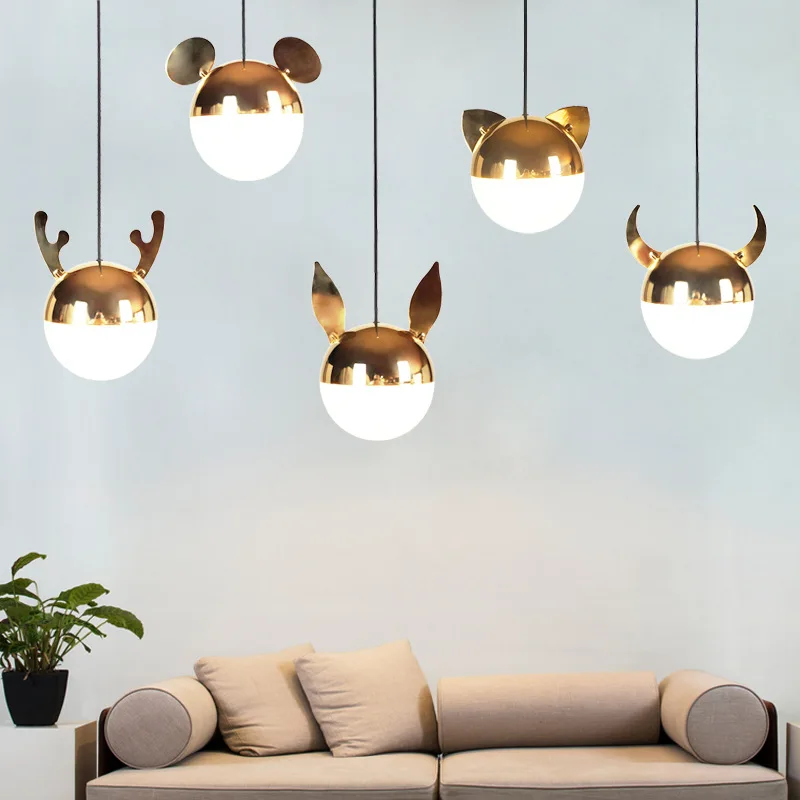 Modern animal pendant lights Fashion LED round ball pendant lights Cartoon Animals Glass Hanging lamp Loft Deco boys room light
Modern animal pendant lights Fashion LED round ball pendant lights Cartoon Animals Glass Hanging lamp Loft Deco boys room light