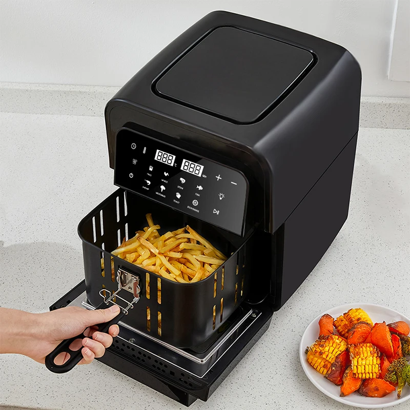 Household electric air oven 7L large capacity air fryer, French fries fried chicken making 50-220℃ oil-free air fryer
Household electric air oven 7L large capacity air fryer, French fries fried chicken making 50-220℃ oil-free air fryer