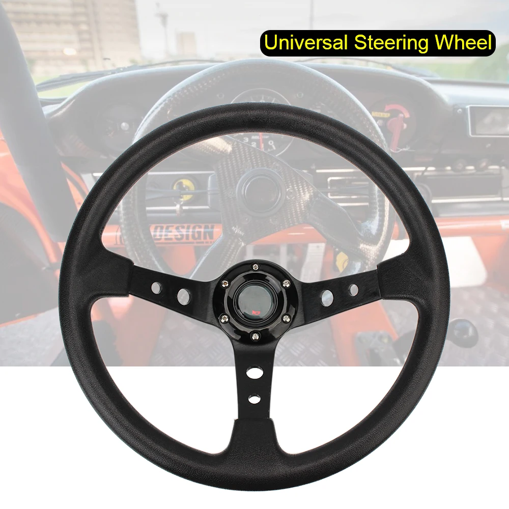 With DIY Logo Universal For Cars Racing Car Racing Steering Wheels PU Drifting Sport Steering Wheel 14 inch
With DIY Logo Universal For Cars Racing Car Racing Steering Wheels PU Drifting Sport Steering Wheel 14 inch