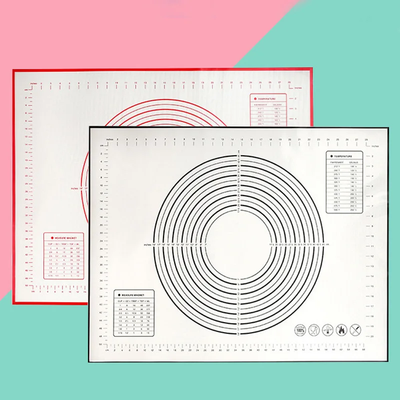 60*80cm Reusable Silicone Baking Mat Eco-Friendly Mat For Rolling Dough Pad Large Non-stick Oven Patisserie Baking Accessories
60*80cm Reusable Silicone Baking Mat Eco-Friendly Mat For Rolling Dough Pad Large Non-stick Oven Patisserie Baking Accessories