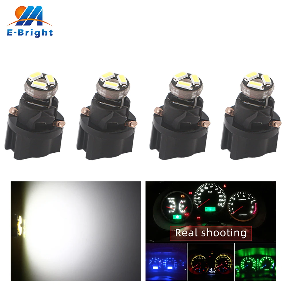 T5 Base PCB 3SMD Dashboard LED Bulbs Map Warning Indicator Interior Lights For Car Vehicle Instrument Lamp DC12V White Red
T5 Base PCB 3SMD Dashboard LED Bulbs Map Warning Indicator Interior Lights For Car Vehicle Instrument Lamp DC12V White Red