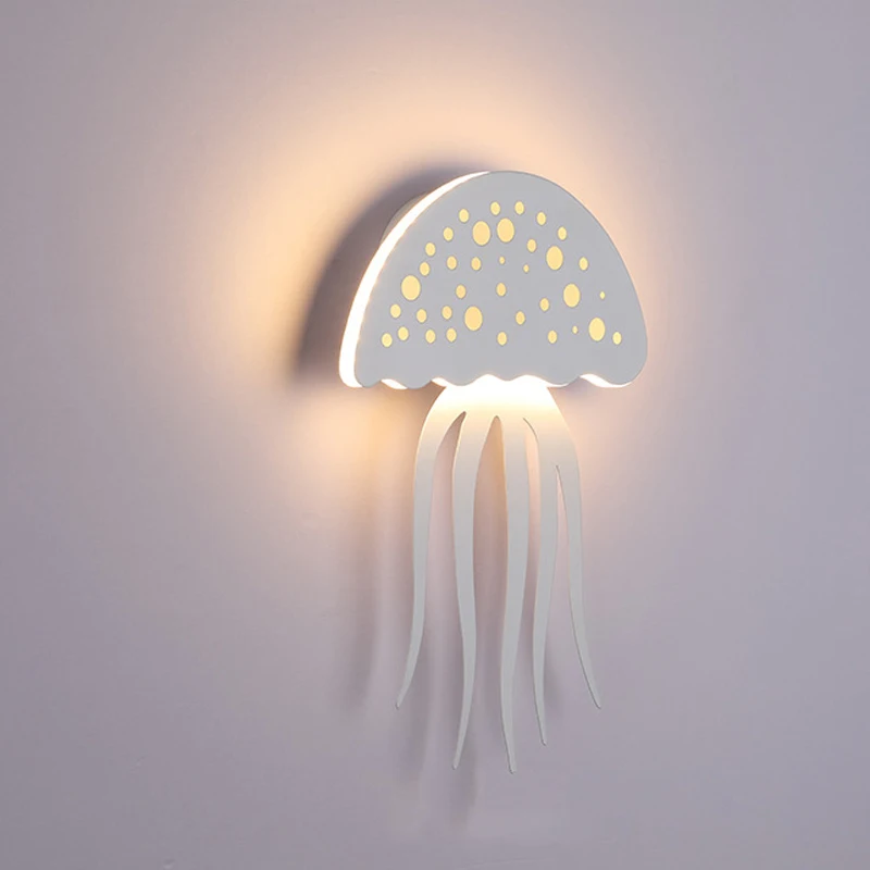 Modern Jellyfish Wall Lamp Iron Acrylic Wall Lights for Home Decor Corridor Aisle Porch Study Bedroom Bedside Lamps Living Room
Modern Jellyfish Wall Lamp Iron Acrylic Wall Lights for Home Decor Corridor Aisle Porch Study Bedroom Bedside Lamps Living Room