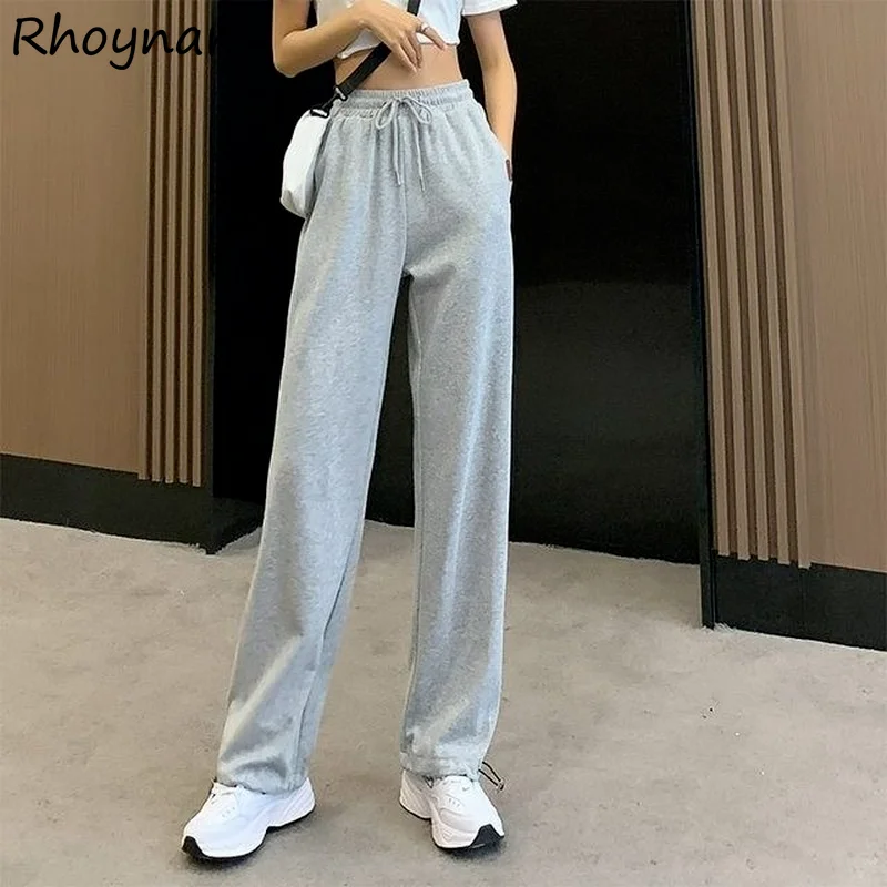 Pants Women Fashion Full Length Trousers Drawstring Cozy Solid Streetwear Loose Simple Daily Comfortable Leisure High Waist Ins
Pants Women Fashion Full Length Trousers Drawstring Cozy Solid Streetwear Loose Simple Daily Comfortable Leisure High Waist Ins
