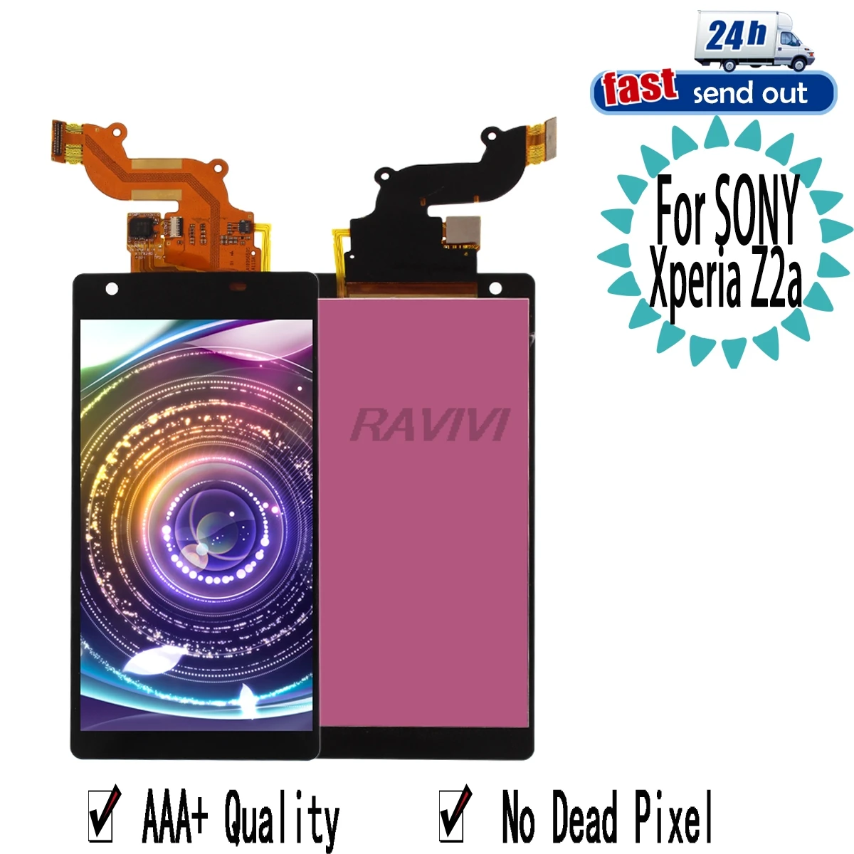 ЖК-дисплей Z2a для SONY Xperia Z2a ЖК-дисплей D6563 сенсорный экран дигитайзер в сборе Замена для SONY Xperia Z2a
ЖК-дисплей Z2a для SONY Xperia Z2a ЖК-дисплей D6563 сенсорный экран дигитайзер в сборе Замена для SONY Xperia Z2a