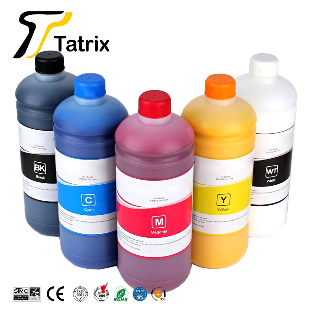 Набор чернил Tatrix 1000 мл DTF, пленочные чернила для прямого переноса пленочного принтера для принтера ПЭТ, пленочная печать и передача
Набор чернил Tatrix 1000 мл DTF, пленочные чернила для прямого переноса пленочного принтера для принтера ПЭТ, пленочная печать и передача