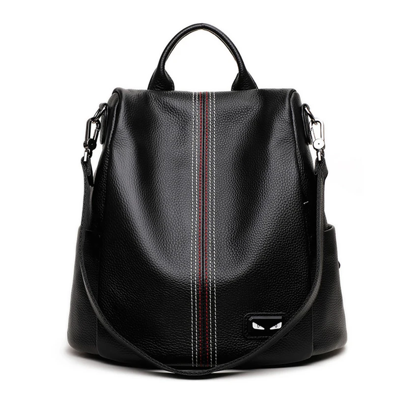 New Women Genuine Leather Bag Quality Women's backpack Real Cowhide Casual Large capacity backpack student bag
New Women Genuine Leather Bag Quality Women's backpack Real Cowhide Casual Large capacity backpack student bag