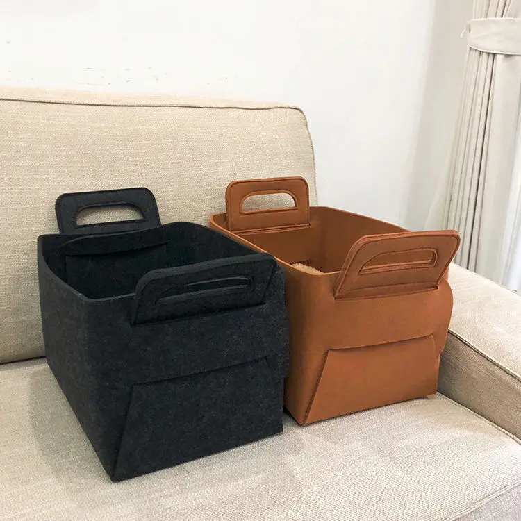 Felt Storage Basket 1pc Living Room Tea Table Sundries Storage Basket Cloth Felt Storage Box Bedroom Socks Storage
Felt Storage Basket 1pc Living Room Tea Table Sundries Storage Basket Cloth Felt Storage Box Bedroom Socks Storage