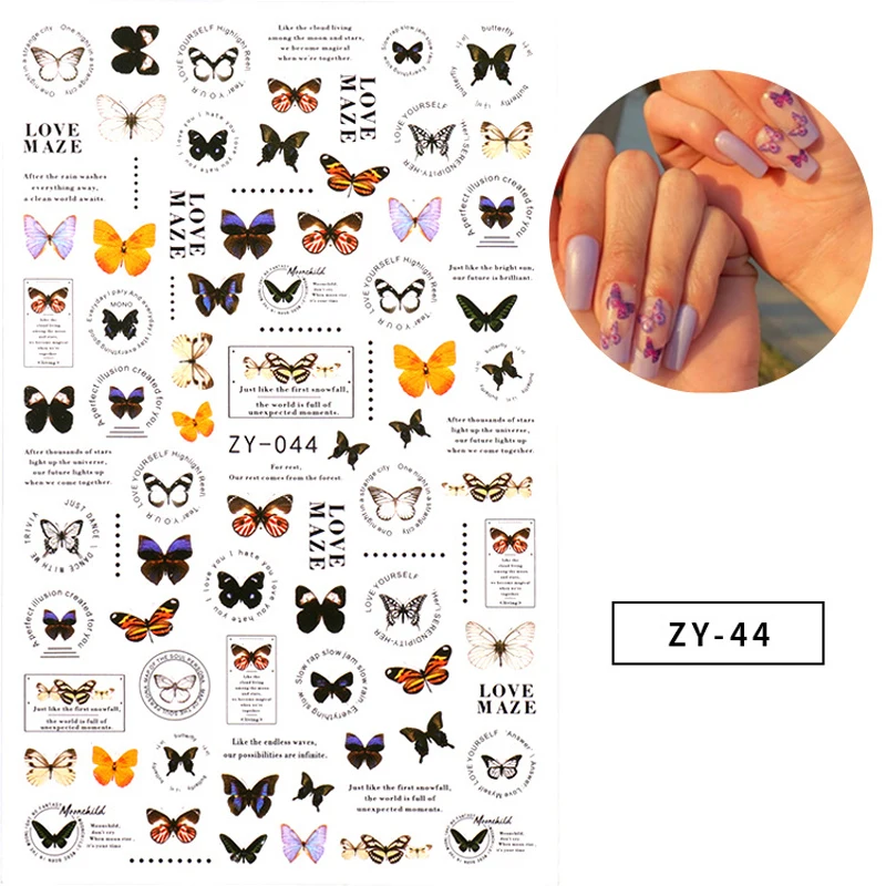 10PCS 3D Cartoon Butterfly Bear Nail Art Sticker Color Color Flower Letter Nail Art Slider Nail Decoration Decal
10PCS 3D Cartoon Butterfly Bear Nail Art Sticker Color Color Flower Letter Nail Art Slider Nail Decoration Decal