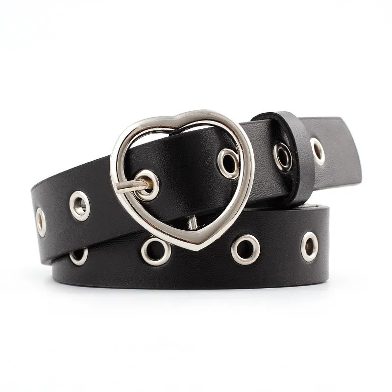 2021 Fashion Woman Belt Ladies Vintage Heart Buckle Pu Leather Belt Trouser Accessories Femme High Quality belts
2021 Fashion Woman Belt Ladies Vintage Heart Buckle Pu Leather Belt Trouser Accessories Femme High Quality belts