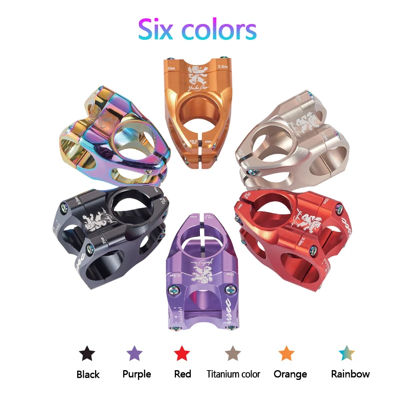 KRSEC Bicycle Handlebar Stem MTB Road Bike Stem 28.6*31.8mm Negative Power MTB Lightweight Bike Climbing Riser Table
KRSEC Bicycle Handlebar Stem MTB Road Bike Stem 28.6*31.8mm Negative Power MTB Lightweight Bike Climbing Riser Table