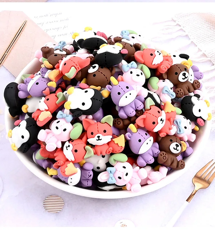 30Pcs Cartoon Animal Unicorn Flatback Resin Ornaments Cabochon Refrigerator Embellishments Hairpin Scrapbook Crafts Accessories
30Pcs Cartoon Animal Unicorn Flatback Resin Ornaments Cabochon Refrigerator Embellishments Hairpin Scrapbook Crafts Accessories