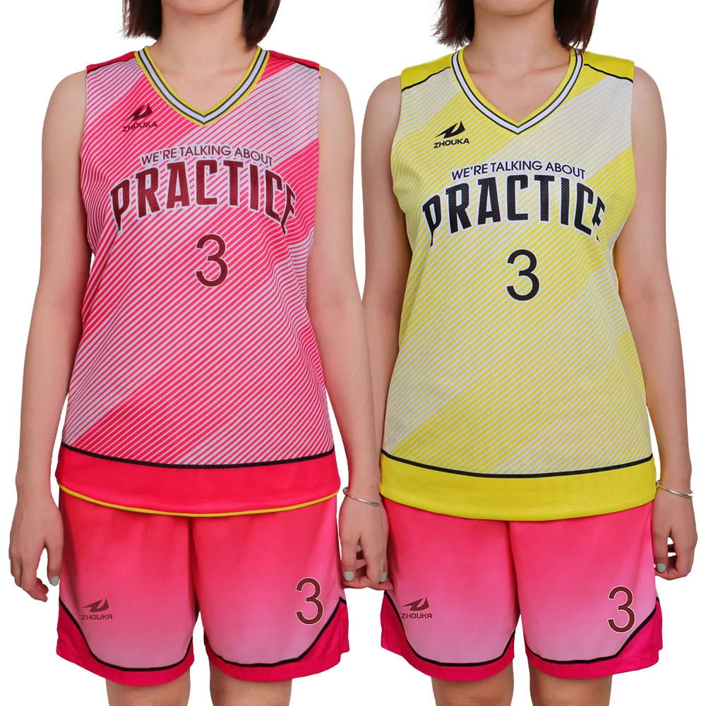 Basketball jersey wear on both side basketball shirts quick dry breathable basketball uniform for women
Basketball jersey wear on both side basketball shirts quick dry breathable basketball uniform for women