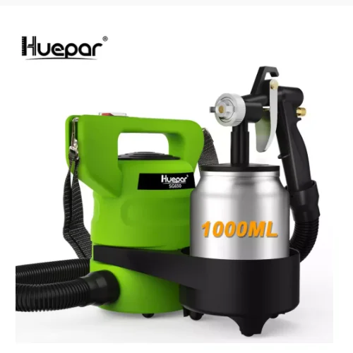 Huepar Paint Sprayer Electric 650 Watt Spray Gun 1000ml Paint Container With 1.0mm nozzles & Two Copper cores & 3 Spray Pattern
Huepar Paint Sprayer Electric 650 Watt Spray Gun 1000ml Paint Container With 1.0mm nozzles & Two Copper cores & 3 Spray Pattern